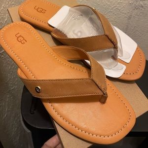 UGG Leather Flip Flop